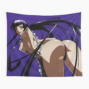 High School of the Dead Saeko Busujima Anime Lewd Waifu Tapestry
