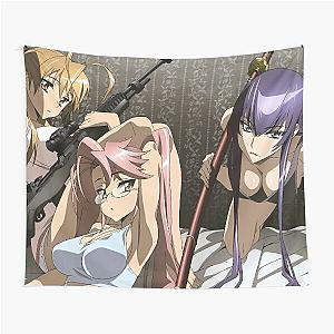 High School of the Dead Saya Busujima Anime Waifus Tapestry