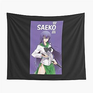 Funny Gift for Saeko Highschool of the Dead Graphic Tapestry