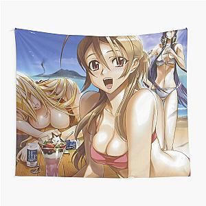 High School of the Dead Anime Waifus Tapestry