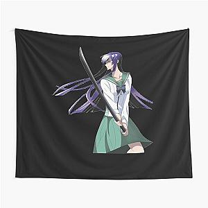 Mens Saeko Busujima High School Of The Dead Gifts Movie Fan Tapstry