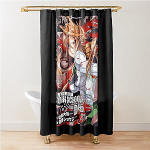 For Men High School Of The Dead Manga Gift For Halloween Shower Curtain