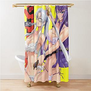 High School of the Dead Anime Waifu Shower Curtain
