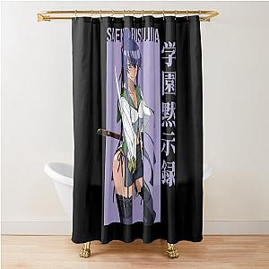 Saeko Highschool of the Dead Shower Curtain