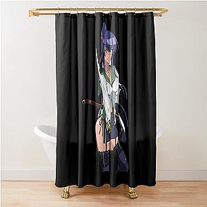 Vintage Photograph Shower Curtain High School of the Dead Cool Graphic Gifts