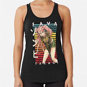 Saya Takagi High School of the Dead Retro Anime Design Racerback Tank Top