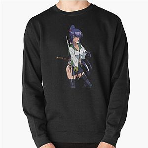 Vintage Sweatshirt Saeko Busujima - Highschool Of The Dead Graphic Pullover