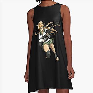 For Men Women Rei Miyamoto High School Of The Dead A-Line Dress