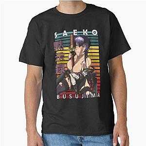 Saeko Busujima High School of the Dead Retro Anime Design Classic T-Shirt