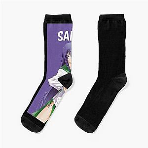 Funny Gift for Saeko Highschool of the Dead Graphic for Fans Socks
