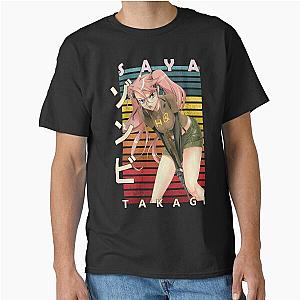 Saya Takagi Highschool of the Dead Retro Anime Design Classic T-Shirt