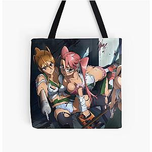 High school of the Dead Anime Waifus Tote Bag