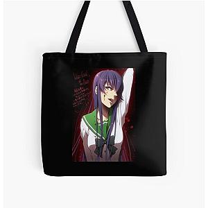 Music Retro Saeko Busujima Highschool Of The Dead Gifts Music Fan Tote Bag