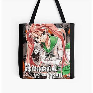 High School Of The Dead Comic Tote Bag