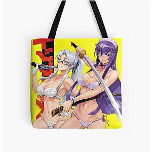 High School of the Dead Anime Lewd Waifu Tote Bag