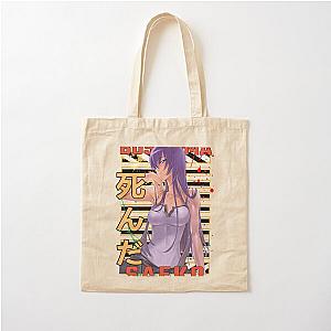 Saeko Busujima Highschool of the Dead T-Shirt Anime T-Shirt Cotton Tote Bag