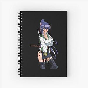 Vintage Spiral Notebook Saeko Busujima Highschool Of The Dead Graphic Gifts