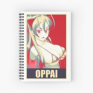 High School of the Dead - Miyamoto Rei Ecchi Spiral Notebook