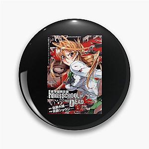 For Men Highschool of the Dead Manga Gift for Halloween Pin
