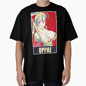 Highschool of the Dead - Miyamoto Rei Ecchi Oversized T-Shirt