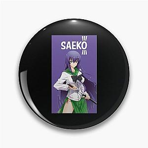 Funny Gift for Saeko High School of the Dead Graphic Pin
