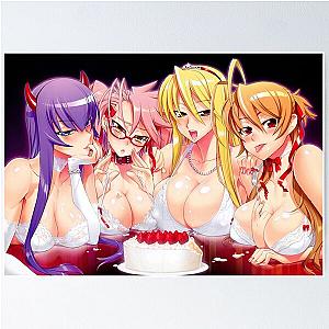 High School of the Dead Waifu Collection Poster