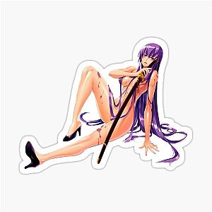 High School of the Dead Saeko Busujima Anime Waifu Lewd Sticker