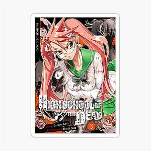 High School of the Dead Comic Poster Sticker