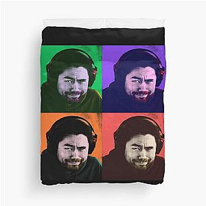 Grandmaster Hikaru Nakamura - Funny Chess Duvet Cover