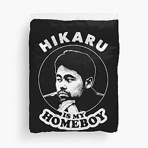 Hikaru Is My Homeboy - Funny Chess Memes For Fans Of Hikaru Nakamura Duvet Cover