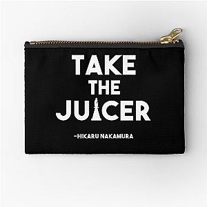 Take the Juicer - Hikaru Nakamura Chess Quote Zipper Pouch