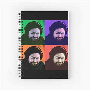 Grandmaster Hikaru Nakamura - Funny Chess Spiral Notebook