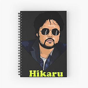 Hikaru Nakamura Fan Art Spiral Notebook