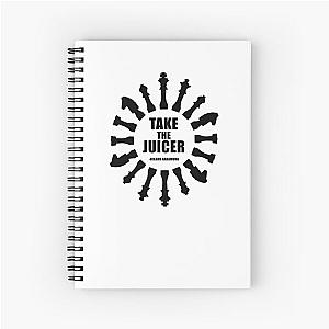 Take the Juicer - Hikaru Nakamura Chess Quote Spiral Notebook