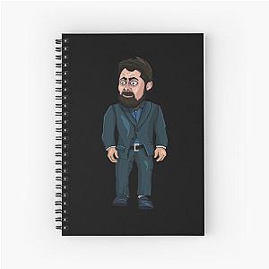 Hikaru Nakamura Cartoon Spiral Notebook