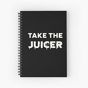 Take The Juicer Hikaru Meme - dark Spiral Notebook