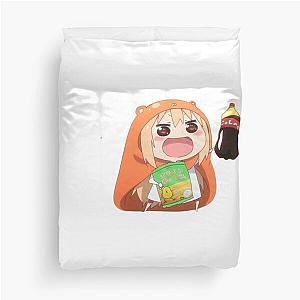 Umaru With Snacks Himouto Umaru-chan Duvet Cover