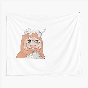 Umaru With Cat Himouto Umaru-chan Tapestry