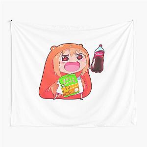 Girl peeke Umaru Doma Chibi Tapestry