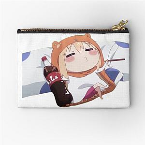 Umaru With Cat Plush Himouto Umaru-chan Zipper Pouch