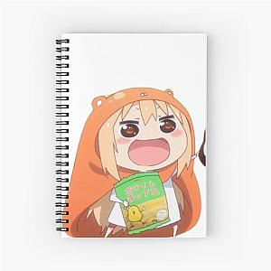 Umaru With Snacks Himouto Umaru-chan Spiral Notebook