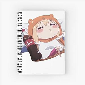 Umaru With Cat Plush Himouto Umaru-chan Spiral Notebook