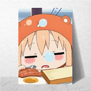 IRL: Straight A. Home: Gremlin. Himouto Umaru Chan Posters