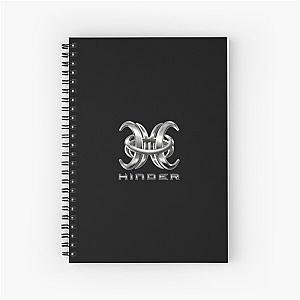 Hinder logo Spiral Notebook