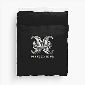 Hinder logo Duvet Cover