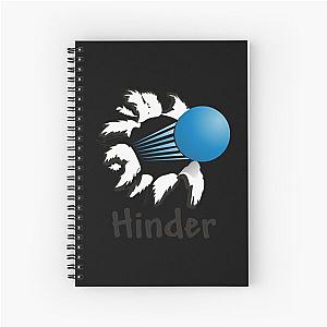 Racquetball Hinder  	 Spiral Notebook