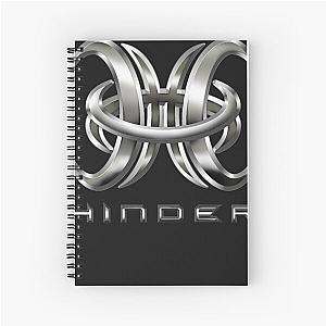 logo hinder band tour 2020 antaratv Spiral Notebook