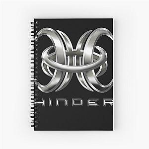 logo hinder band tour 2020 antaratv Spiral Notebook