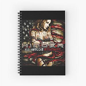 Hinder all american nightmare Spiral Notebook