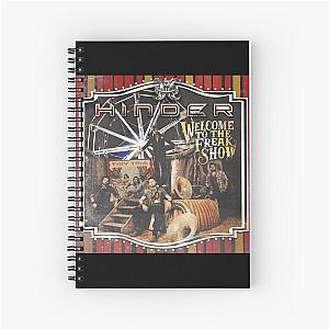 Hinder welcome to the freakshow Spiral Notebook